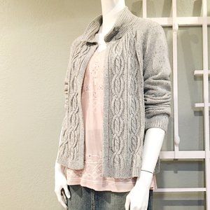 Cable Knit Cardigan | Crystal-Kobe